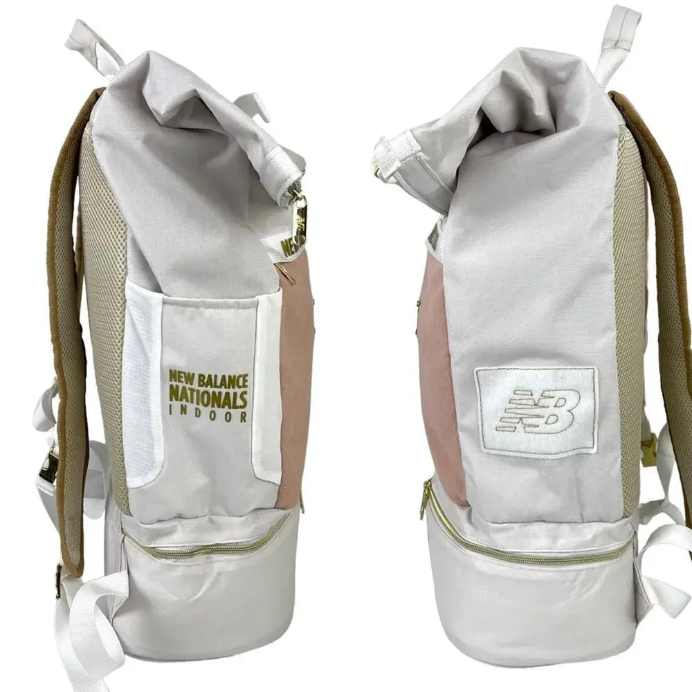 2020 NBNI New Balance Nationals Indoor Championship Backpack Bag Pink Gold White
